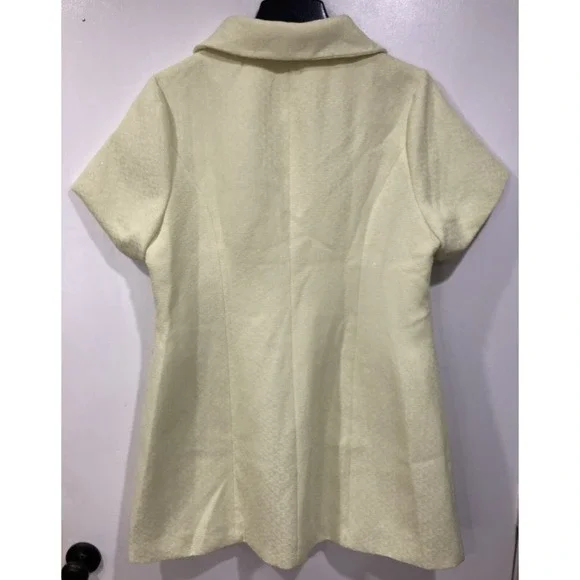 Tweed Polly Pocket X Cider Peace Out Doll Dress Curve 1XL Pale Green Yellow - Picture 6 of 10